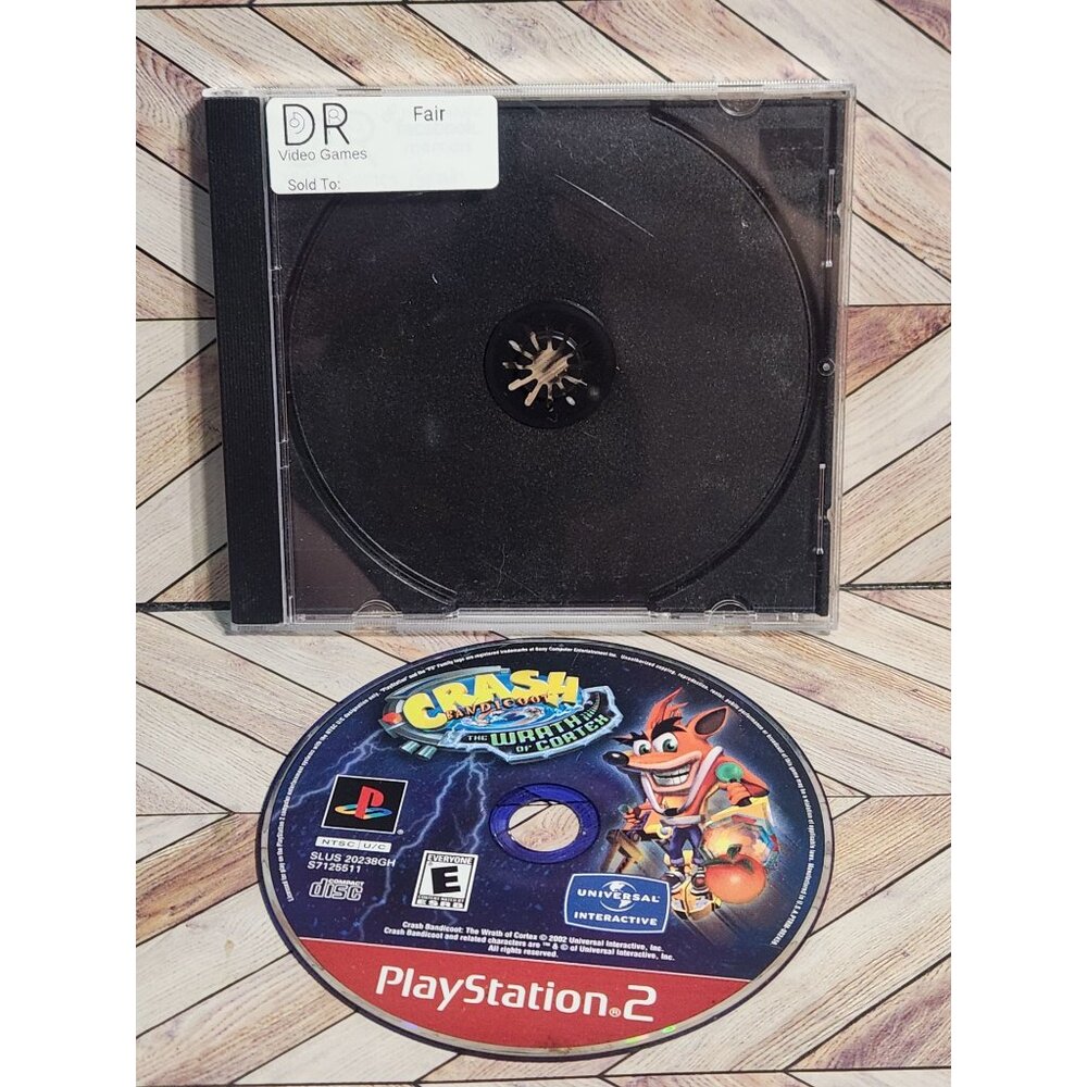 Crash Bandicoot the Wrath of Cortex Greatest Hits for PlayStation 2
